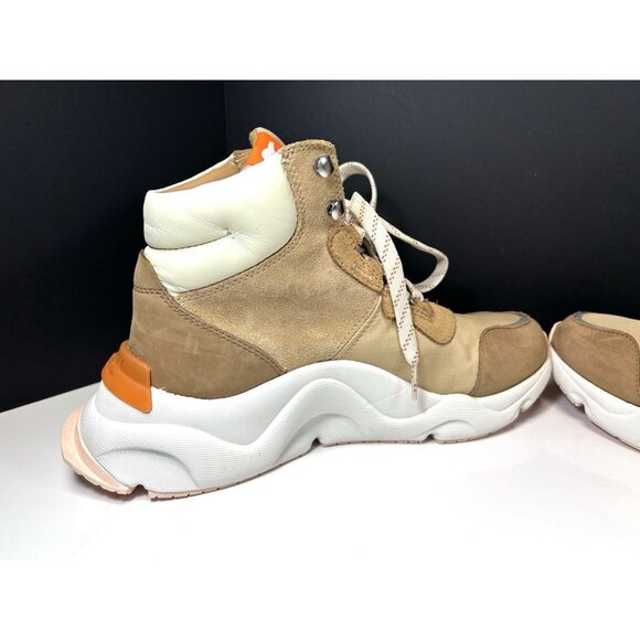 Sorel Size 10.5M KINETIC RNEGD CONQUEST Tawny Buff Sneakers Women's Shoes - Picture 11 of 16